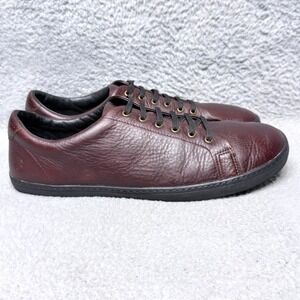 Birchbury Bramfords Mens Size 14 Sneaker Shoes Brown Leather Minimalist Bareboot